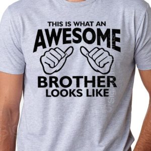 Happy Birthday Brother This Is What An Awesome Brother Looks Like Classic T-Shirt