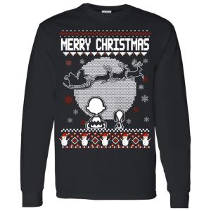Christmas Gift Ideas Charlie And Snoopy Unisex T-Shirt, Sweatshirt, Hoodie