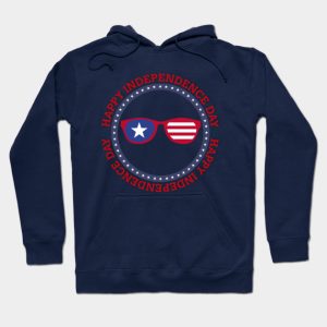 American Flag Glasses Happy independence day T-Shirt, Hoodie