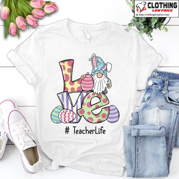 Teacher Life Happy St Patrick’s Day Love Gnome Unisex T-Shirt, Hoodie