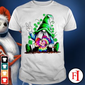 Lovely St Patricks Day Hippie Gnome Shamrock Unisex T-Shirt