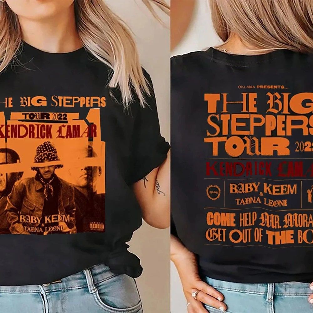 Kendrick Lamar The Big Steppers Tour 2022 T-Shirt - Ink In Action