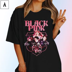 BLACKPINK Kpop Pink Venom Tour T-Shirt