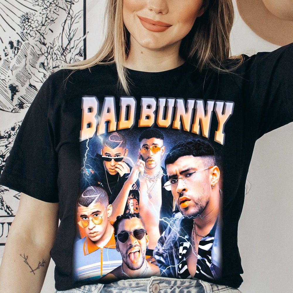 Custom Bad Bunny Hoodie World’s Hottest Tour