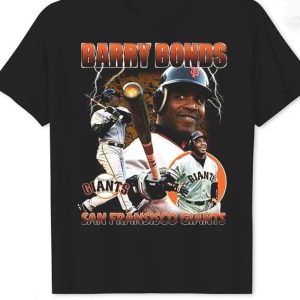 Barry Bonds Baseball Legend San Fransisco Giants T-Shirt