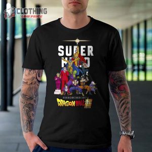 Dragon Ball Super Super Hero Poster Movie Son Gohan Son Goku T-Shirt