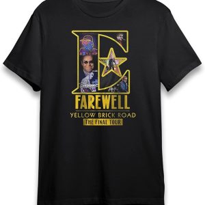 Elton John Farewell Yellow Brick Road The Final Tour 2022 Concert Music T-Shirt