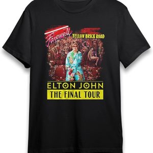 Farewell Yellow Brick Road Elton John The Final Tour 2022 T-Shirt