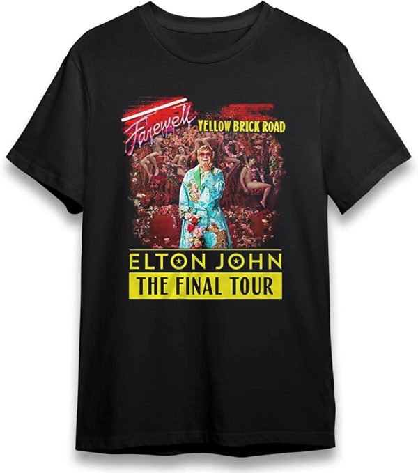 Farewell Yellow Brick Road Elton John The Final Tour 2022 T-Shirt ...
