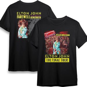 Farewell Yellow Brick Road Elton John The Final Tour 2022 T-Shirt