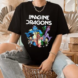 Atlantic Databasen stamme Funny Cartoon Imagine Dragons Mercury Tour 2022 T-Shirt - ClothingLowPrice