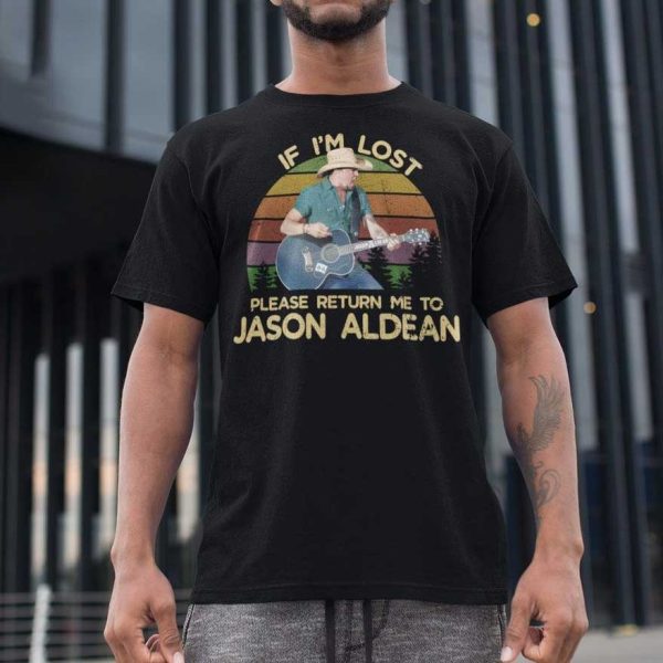 If I’m Lost Please Return Me To Jason Aldean Tour 2022 T-Shirt