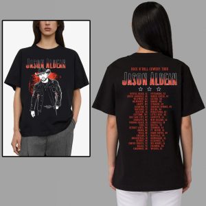 Jason Aldean Rock N Roll Cowboy Tour 2022 Jason Aldean Concert 2022 T-Shirt