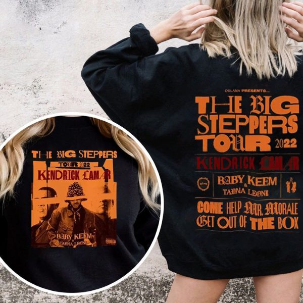 Kendrick Lamar Tour 2022 Merch Mr. Morale The Big Steppers Tour T-Shirt