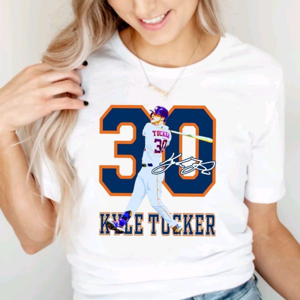 Kyle Tucker King Tuck 30 Houston Astros Baseball T-Shirt