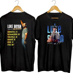 Luke Bryan Farm Tour 2022 Dates Ohio Michigan T-Shirt