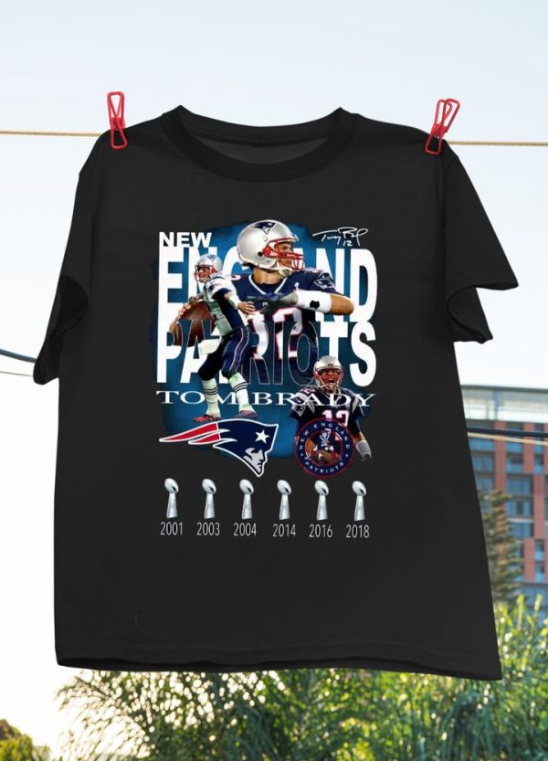 New England Patriots Tom Brady Retirement T-Shirt