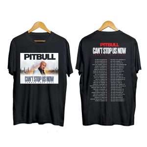 Pitbull Can’t Stop Us Now Summer Tour 2022 Dates Schedule Merch T-Shirt