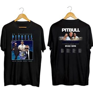 Pitbull Cant Stop Us Now Summer Tour Dates 2022 T-Shirt