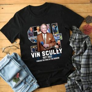 RIP Vin Scully Dodgers Legend 1927-2022 Forever The Voice Of The Doggers Shirt