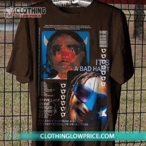 Steve Lacy Tour 2022 It’s A Bad Habit Gemini Rights Step Thomas Lacy-Moya T-Shirt