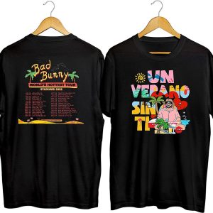Un Verano Sin Ti Bad Bunny World’s Hottest Tour Stadiums 2022 T-Shirt