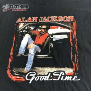 Vintage Alan Jackson Concert Tour Merch 2022 Country Good Time T-Shirt