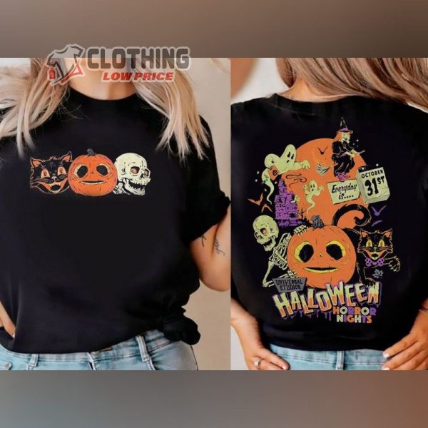 Lil Boo Halloween Horror Nights Vintage Shirt, Halloween 2022 Retro Gift, October 31 St Halloween Shirt