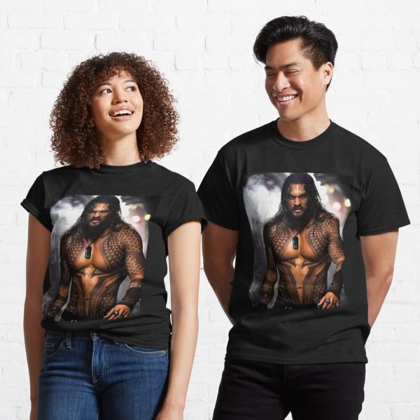 Aquaman Jason Momoa Game Of Thrones Movie Jason Momoa New Hair T-Shirt