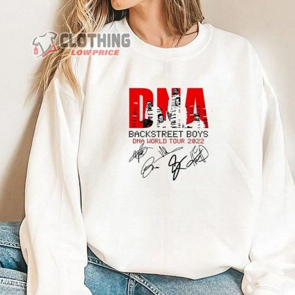 Backstreet Boys DNA World Tour 2022 Sweater Tshirt BSB Tour 2022 Merch