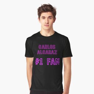 Carlos Alcaraz Number One Fan US Open Tennis 2022 T Shirt 1