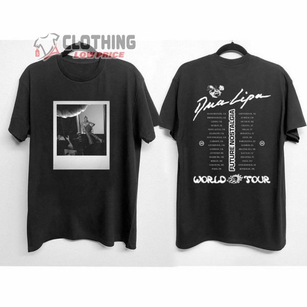 Dua Lipa Future Nostalgia Tour 2022 Setlist Merch, Dua Lipa Concert St Kilda Auckland Shirt