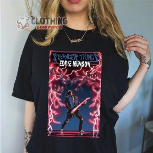 Eddie Munson Shirt Metal Dude Eddie S.T Merch Stranger Things T-shirt