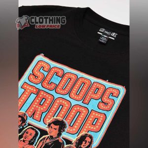 Eddie Munson Shirt Stranger Things Men’s Scoop Troop T-Shirt