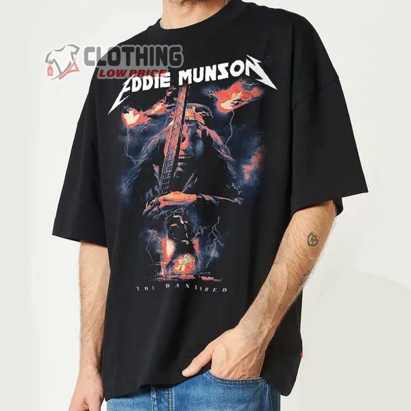 Eddie Munson The Banished Merch Eddie St4 Joseph Quinn T-Shirt