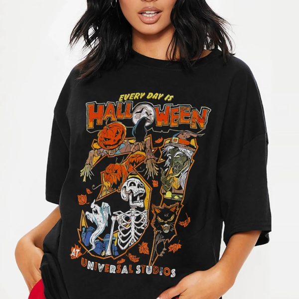 Everyday Is Halloween At Universal Studios Shirt, Halloween Horror Nights 2022 October 31st T-Shirt