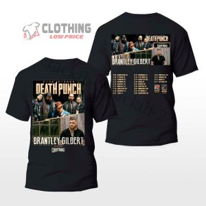 Five Finger Death Punch and Brantley Gilbert Us 2022 Tour Shirt, 5FDP Afterlife Songs T-Shirt