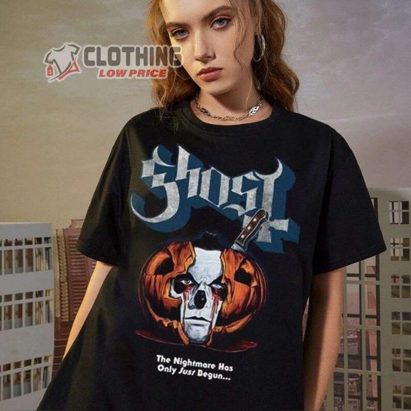 Ghost Band Halloween Horror The Nightmare Has Only Just Degun Shirt Ghost Band