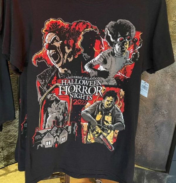 Halloween Horror Nights 2022 Leatherface Merch Zombieland The Texas Chainsaw Massacre T-Shirt