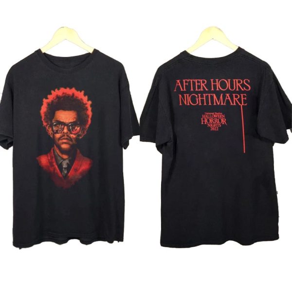 Halloween Horror Nights 2022 The Weeknd Shirt, Weeknd After Hours Nightmare HHN22 T-Shirt