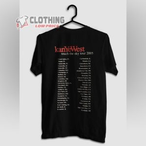 Kanye West Tour Merch Late Registration Kanye West Donda School T