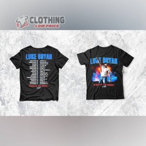 Luke Bryan Raised Up Right Tour Setlist Merch, Luke Bryan Tour Dates 2022 T-Shirt