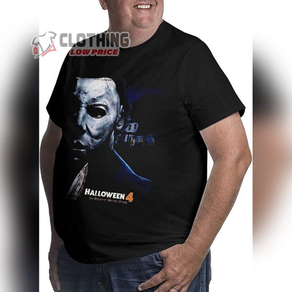 Michael Myers Big Size T-Shirt Halloween The Return Of Michael Myers T-Shirt New