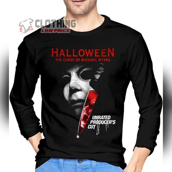 Michael Myers Long Sleeve T-Shirt Halloween The Curse Of Michael Myers T-Shirt
