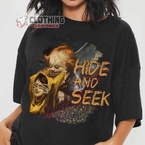 Pennywise Hide And See It Horror Movie Shirt Jojo Siwa Pennywise Balloon Lamp Halloween T Shirt 1