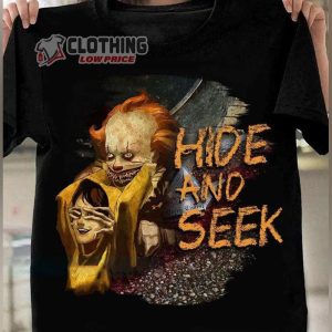 Pennywise Hide And See It Horror Movie Shirt Jojo Siwa Pennywise Balloon Lamp Halloween T Shirt 3
