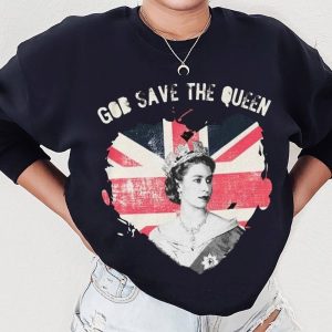 Queen Elizabeth God Save The Queen Shirt Queen Of England Since 1952 Rip T Shirt 1