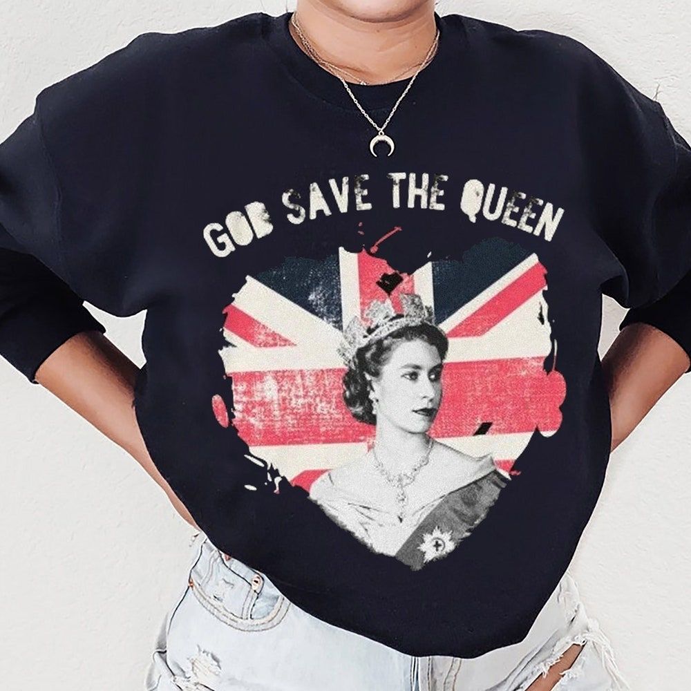 Rip Queen Of England Dies Queen Elizabeth ii Reign 1926-2022 T-Shirt ...