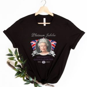 Queen Elizabeth II Death 1952-2022 Platinum Jubilee Queen Elizabeth ii Reign T-Shirt