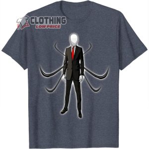 Slenderman Merch Halloween Horror T Shirt